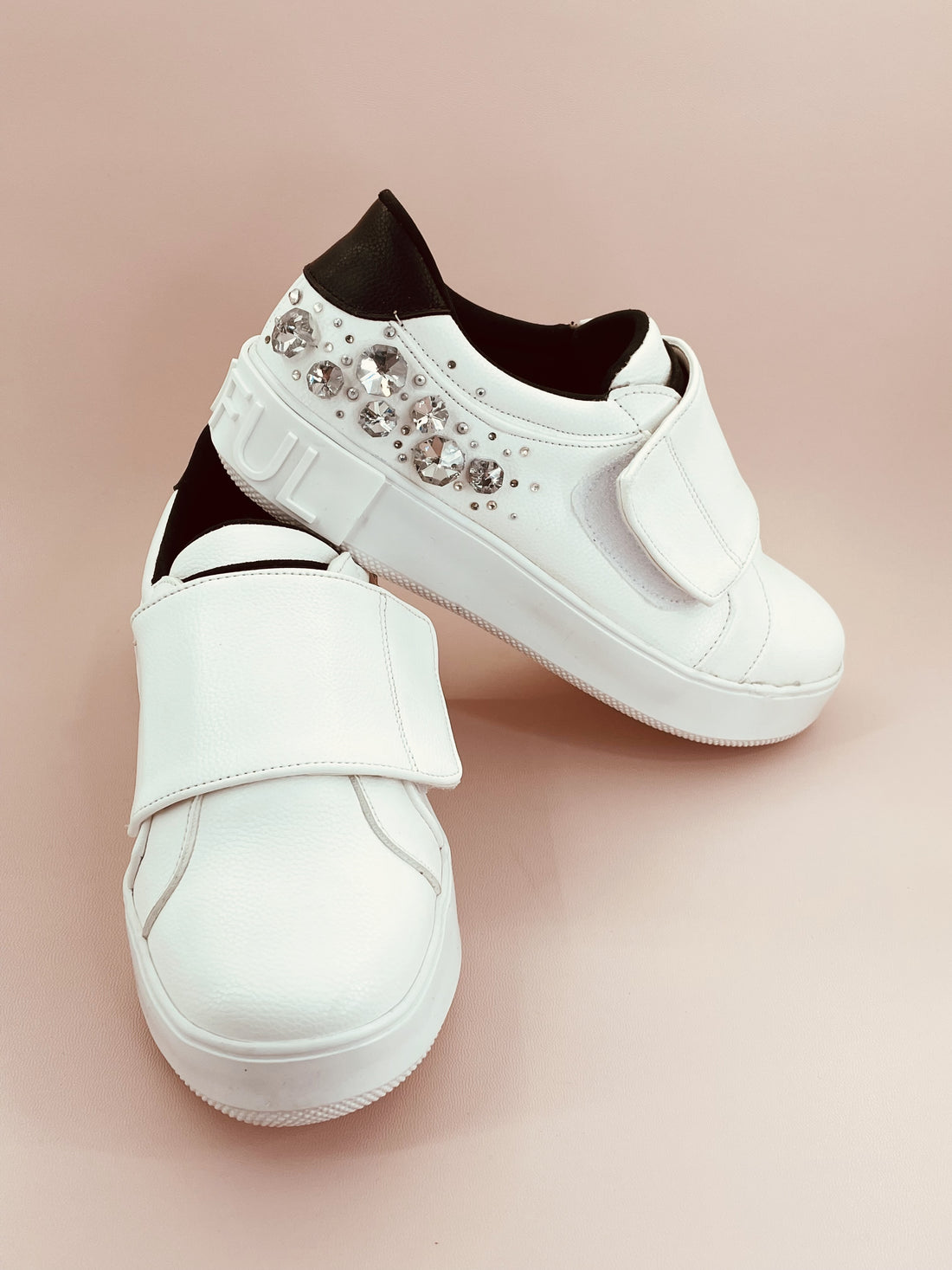 The white sneakers